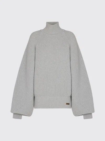 BALMAIN 毛衣 BALMAIN 女士 颜色 灰色,H62803020