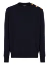 Balmain Sweater In Black