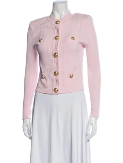 Pre-owned Balmain Sweater In Pink