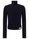 Balmain Sweater In Wool In Marine