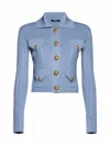 Balmain Long In Bleu Pale
