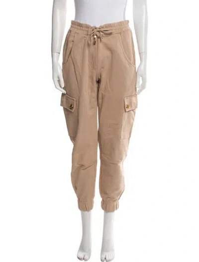 Pre-owned Balmain Sweatpants In Brown