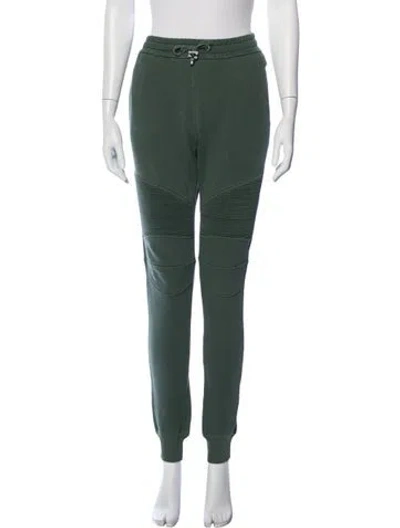 Pre-owned Balmain Sweatpants In Green