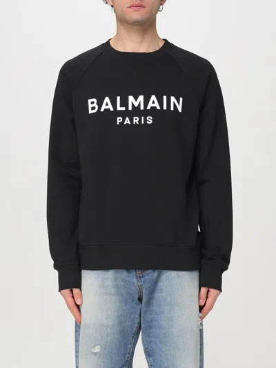 BALMAIN SWEATSHIRT BALMAIN MEN COLOR BLACK,G48702002