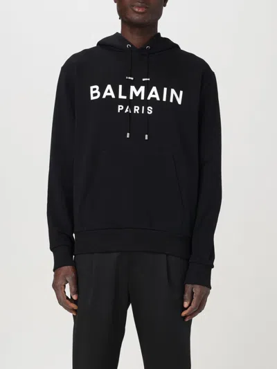 BALMAIN SWEATSHIRT BALMAIN MEN COLOR BLACK,F73047002