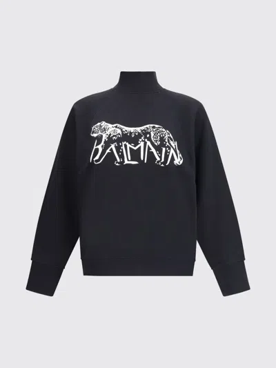 BALMAIN SWEATSHIRT WOMAN BALMAIN,H50822002