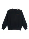 Balmain Sweatshirt In Black