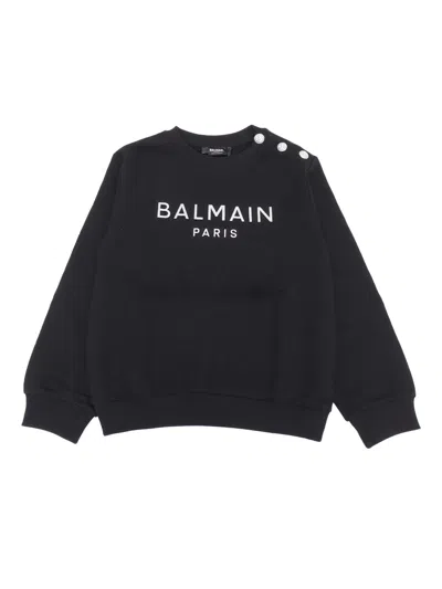 Balmain Kids' Sweatshirt In Black