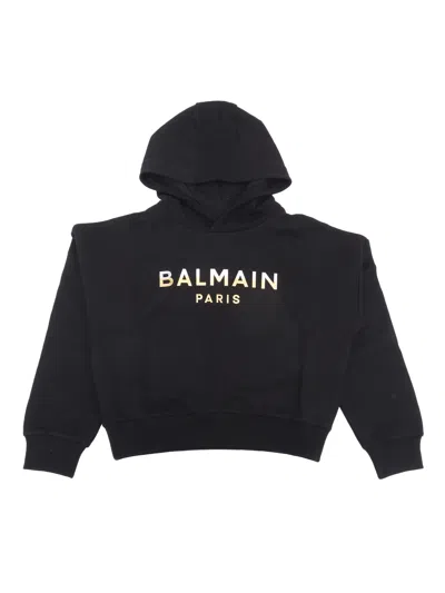 Balmain Kids' Sweatshirt In Black