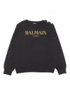 Balmain Sweatshirt In Black