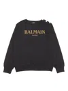 Balmain Sweatshirt In Black