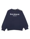 Balmain Sweatshirt In Blue