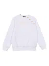 Balmain Sweatshirt In White