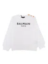 Balmain Sweatshirt In White