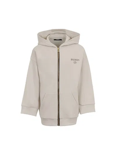 Balmain Sweatshirt In White