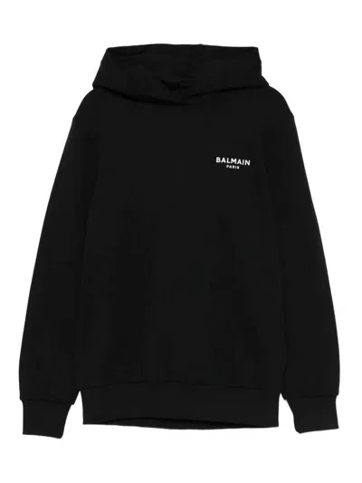 Balmain Kids' Sweatshirt With Logo In Black