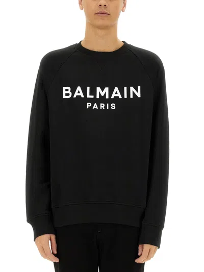 BALMAIN SWEATSHIRT WITH LOGO