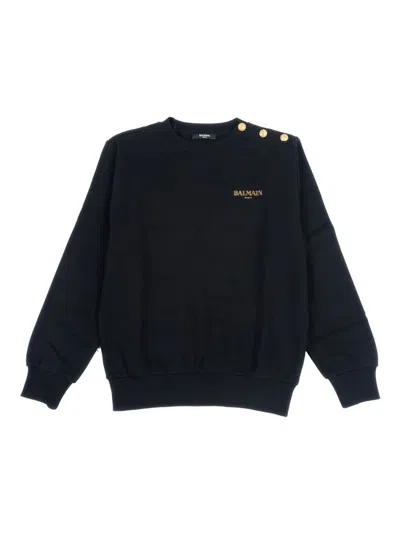 BALMAIN SWEATSHIRT WITH LOGO