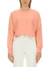 Balmain Sweatshirt In Pink