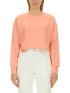 Balmain Sweatshirt In Pink