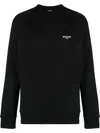 Balmain Classic Logo Sweatshirt In Black