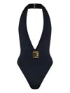 Balmain Pb Labyrinth One-piece Swimsuit