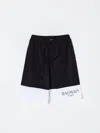 Balmain Elastic Waist Swimming Trunks In Black