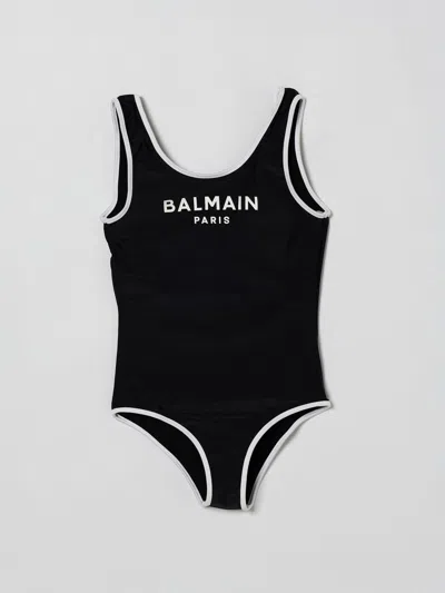 Balmain Kids' スイムウェア  ボーイ カラー ブラック In Black