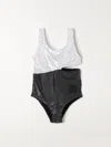 Balmain Swimsuit  Kids Kids Color White In White