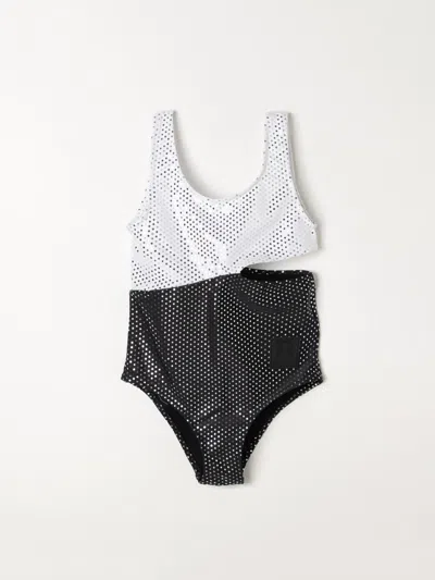 Balmain Swimsuit  Kids Kids Color White