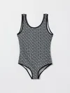 Balmain スイムウェア  ボーイ カラー ホワイト In Black