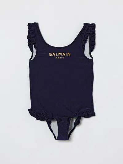 Balmain Swimsuit  Kids Color Blue
