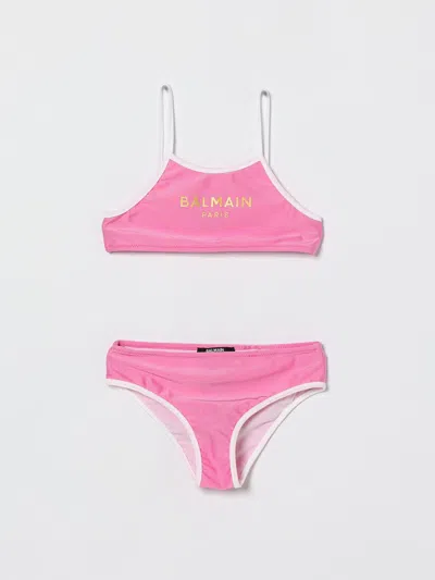 Balmain Swimsuit  Kids Color Pink