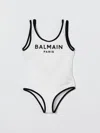 Balmain Swimsuit  Kids Color White