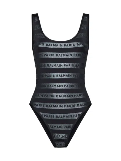 Balmain Swimwear In Black