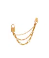 Balmain Sync Brass Brooch With Chains