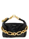 Balmain Sync Mini Handbag In Black