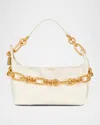 Balmain Sync Medium Bag In Calfskin Leather