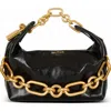 Balmain Sync Mini Bag In Calfskin Leather