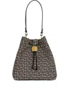 Balmain Sync Monogram Backpack In Ivory