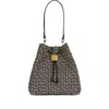 Balmain Brunello Cucinelli Openwork Knit Top With Sequins In White