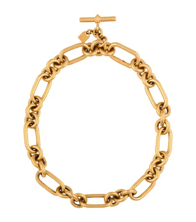 Balmain Sync Necklace In Gold