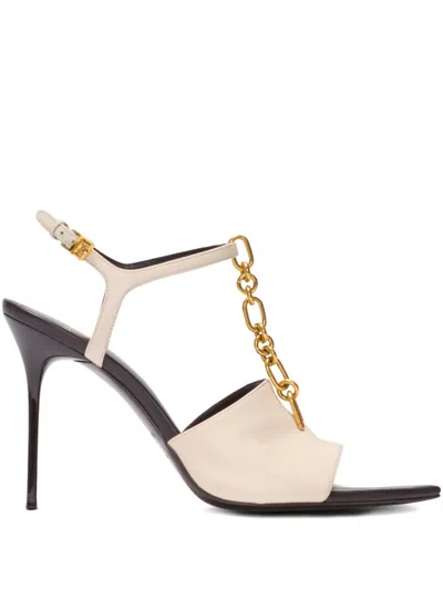 Balmain Sync Sandalen In Pink