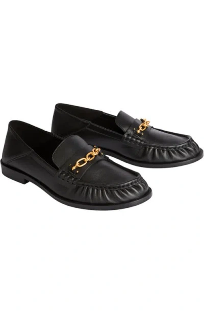 BALMAIN BALMAIN SYNC SMOOTH LEATHER LOAFERS