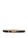 Balmain T-bar Belt In Black