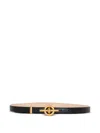 Balmain T-bar Belt In Black