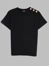 Balmain T-shirt In Black