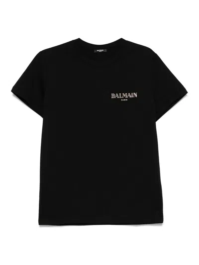 Balmain T-shirt And Black Polo