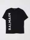Balmain T-shirt  Kids Color Black