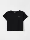 Balmain T-shirt  Kids Color Black